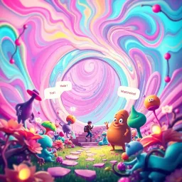 Whimsical Vortex: Hello, Who? - Text-based game