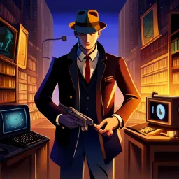 Digital Archive Detective - Text-based game