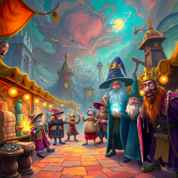 Rogue Oracles: Prophecies Gone Wild - Text-based game