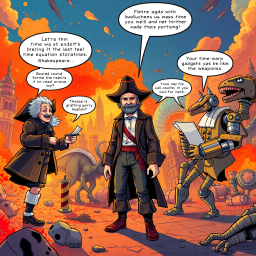 ChronoParadox: Whose Universe Is It Anyway? - Text-based game