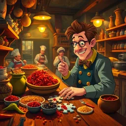Chili Crunch Conspiracy - Text-based game