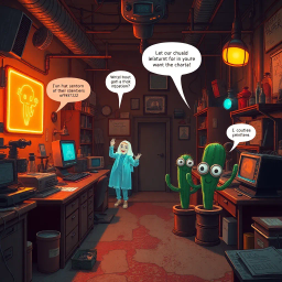 Whose Lab is it Anyway? - Text-based game
