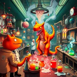 Whose Lab Is It Anyway? - Text-based game
