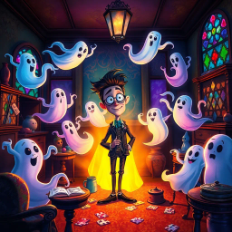 Hello, Whose Ghost Is It Anyway? - Text-based game