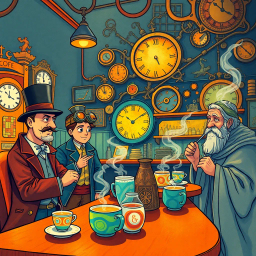 ChronoCafé: Paradox Brews - Text-based game