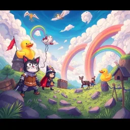 Chronicles of the Clueless: Whose Quest Is It Anyway? - Text-based game