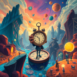 Chrono-Craze: Whose Universe Is It Anyway? - Text-based game