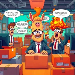 Distribution Disarray - Text-based game