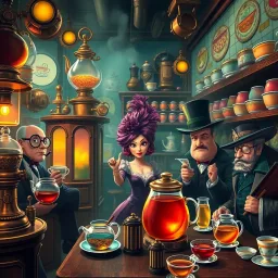 Whose Tea Is It Anyway? - Text-based game