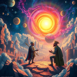 Worlds Collide: The Misadventures of a Cosmic Dreamer - Text-based game