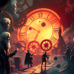 Chrono Cascade: Who's Time Is It Anyway? - Text-based game