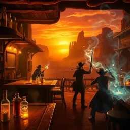 Magical Western text games