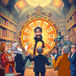 Chrono-Wheel: Whose Time is it Anyway? - Text-based game