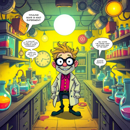 Whose Lab Is It Anyway? - Text-based game