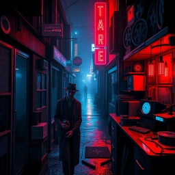 Film Noir: The Digital Chase - Text-based game