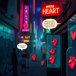 Whose Heart Is It, Anyway? - Text-based game