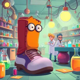 Whose Lab Is It Anyway? - Text-based game