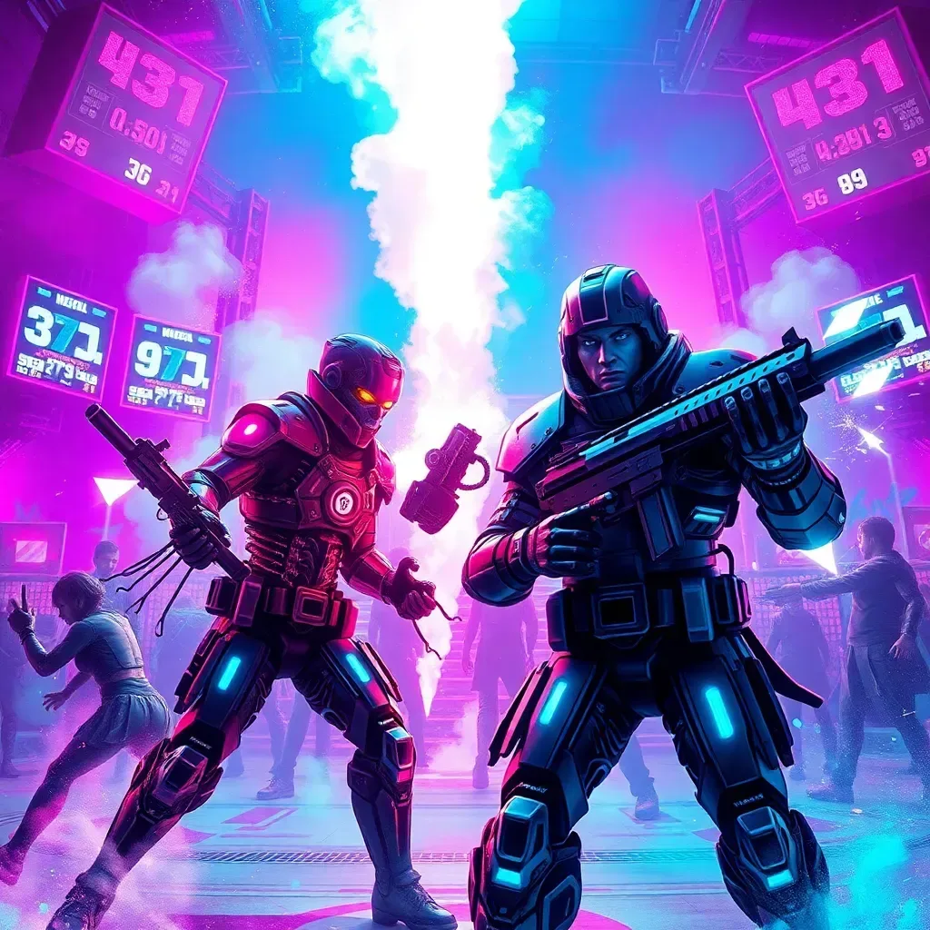 Cybernetic Carnage: Byte-Brawler Battleground