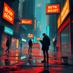 Byte the Bullet - Text-based game