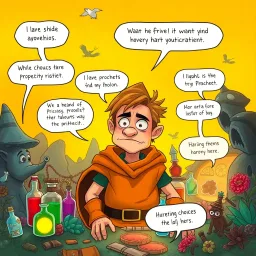 Whose Prophecy Is It, Anyway? - Text-based game