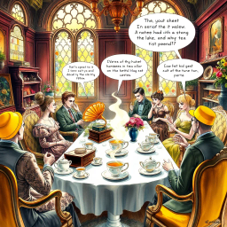 Whose Tea Is It Anyway? - Text-based game