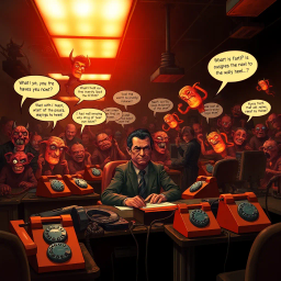 Hell's Hotline: The Afterlife Advisor - Text-based game