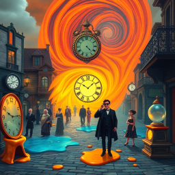 Chronochaos: Who's Time Is It Anyway? - Text-based game