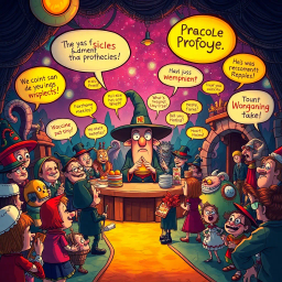 Whose Prophecy Is It Anyway? - Text-based game