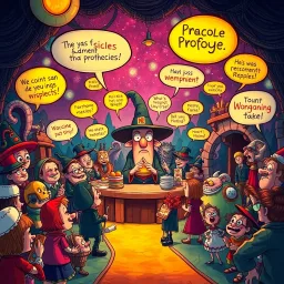 Whose Prophecy Is It Anyway? - Text-based game