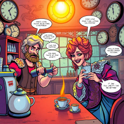 Chronocrack: Whose Time Is It Anyway? - Text-based game
