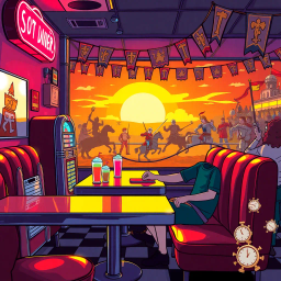 Chrono Chums: Whose Hello Is It Anyway? - Text-based game