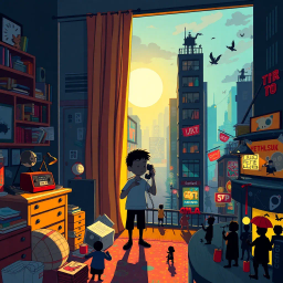 Whose Shadow is it Anyway? - Text-based game