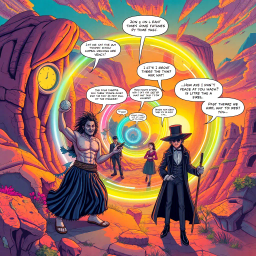 ChronoCraze: Whose Time Is It, Anyway? - Text-based game