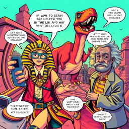 ChronoChaos: Who's Time Is It Anyway? - Text-based game
