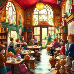Whose Tea is it Anyway? - Text-based game