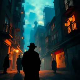 Whose Shadows Are These? - Text-based game