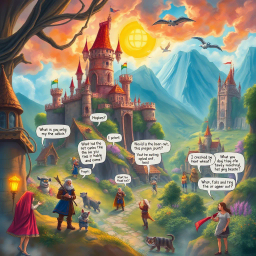Prophecy Gone Awry - Text-based game