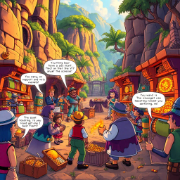 Relic Rumble: Whose Is It Anyway? - Text-based game