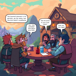 MetaQuest: Who's the Hero, Anyway? - Text-based game