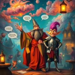 Whose Prophecy Is It Anyway? - Text-based game