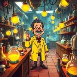 Whose Lab Is It Anyway? - Text-based game