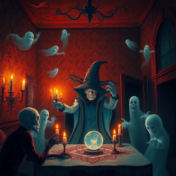 Hello, Whose Ghost Is It Anyway? - Text-based game