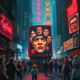 Whose Face Is It Anyway? - Text-based game