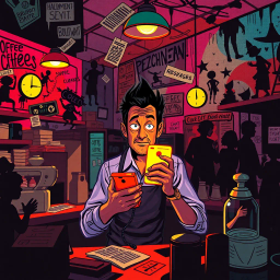 Whose Phone is This, Anyway? - Text-based game