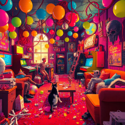 Whose Mess Is This Anyway? - Text-based game