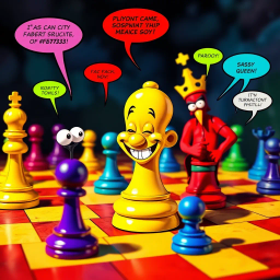Whose Piece Is It Anyway? - Text-based game