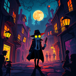 Whose Shadow is it Anyway? - Text-based game