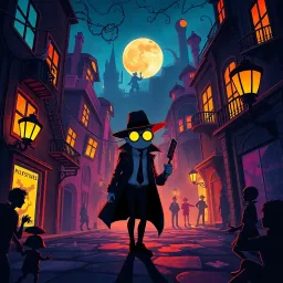 Whose Shadow is it Anyway? - Text-based game