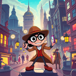 ChronoCaper: Whose Time Is It, Anyway? - Text-based game