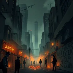 Hearts in the Shadows - Text-based game